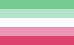 Abrosexual Flag !! Used for Abroromantic in this case :3